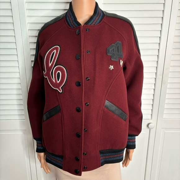 COACH Runway Collection Oversized Varsity Jacket Size XS - Picture 4 of 11